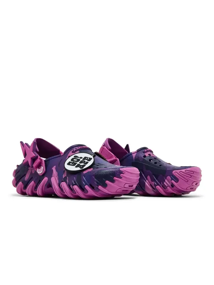 Сабо BAPE x Crocs Echo RO Clog — изображение 8 из 8, фиолетовый