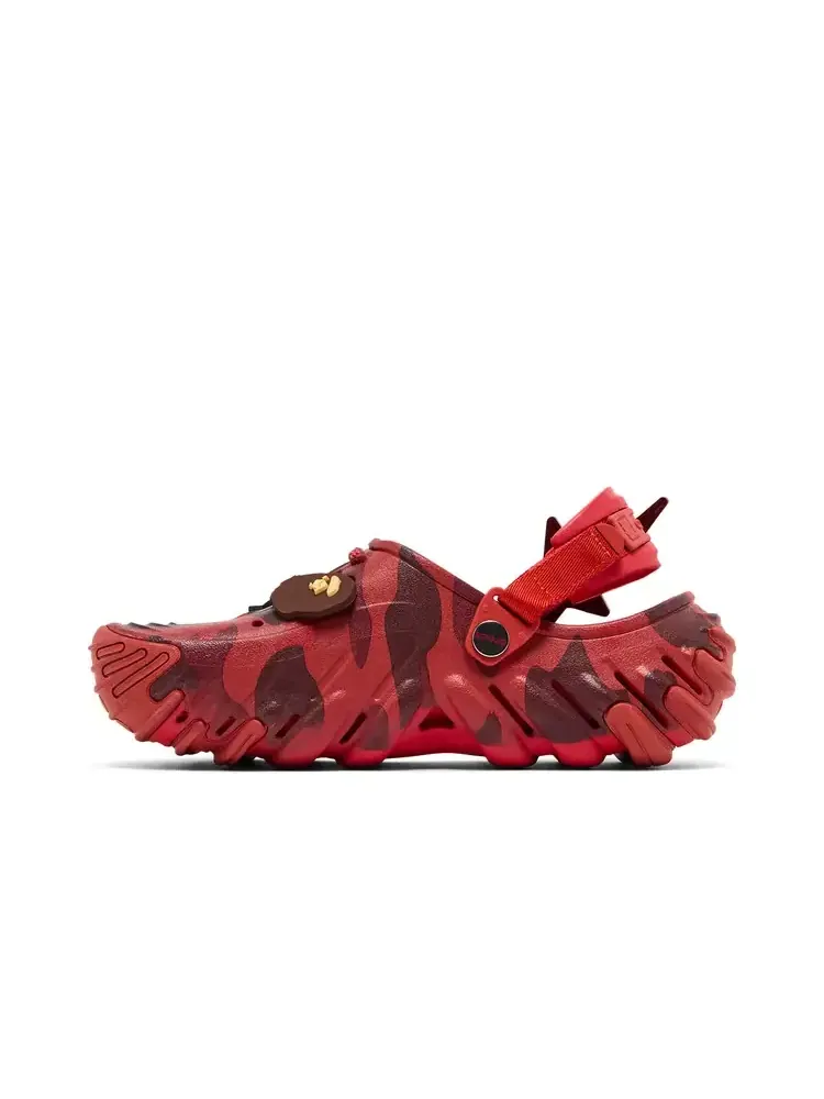 Сабо BAPE x Crocs Echo RO Clog — изображение 3 из 8, красный