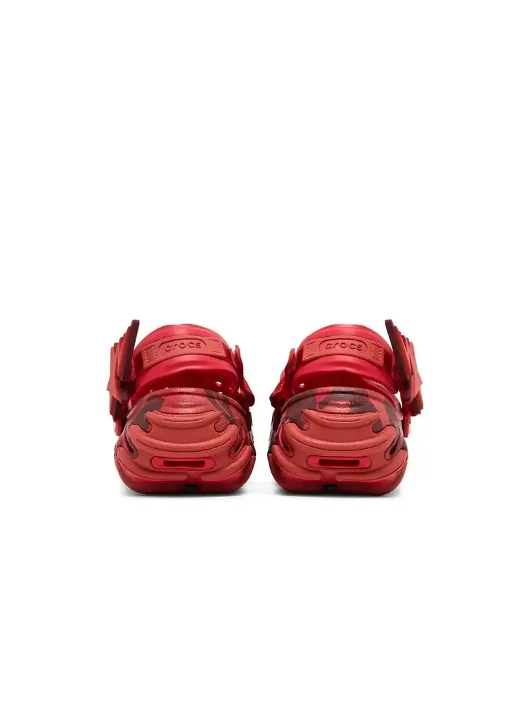Сабо BAPE x Crocs Echo RO Clog — изображение 6 из 8, красный