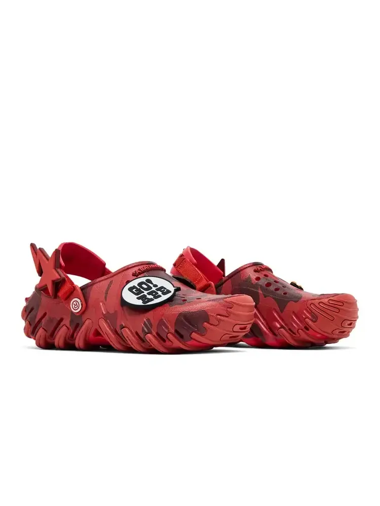 Сабо BAPE x Crocs Echo RO Clog — изображение 8 из 8, красный