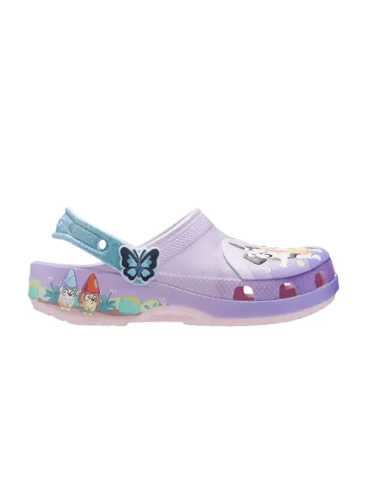 Классические сабо Bluey x Crocs GS — изображение 1 из 1, розовый