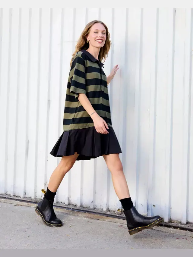 Ботинки Dr. Martens 2976 Chelsea с желтой прострочкой — изображение 5 из 11