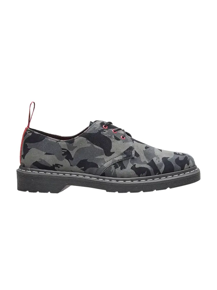 Кроссовки Dr. Martens Jeff Staple x 1461 'Pigeon Camo' — изображение 1 из 1, серый