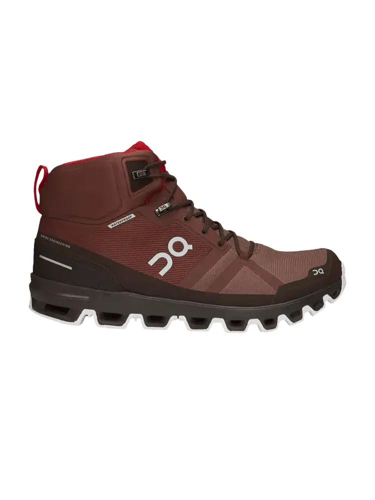 Ботинки ON Cloudrock Waterproof Hiking Boot, для треккинга — изображение 1 из 1, коричневый