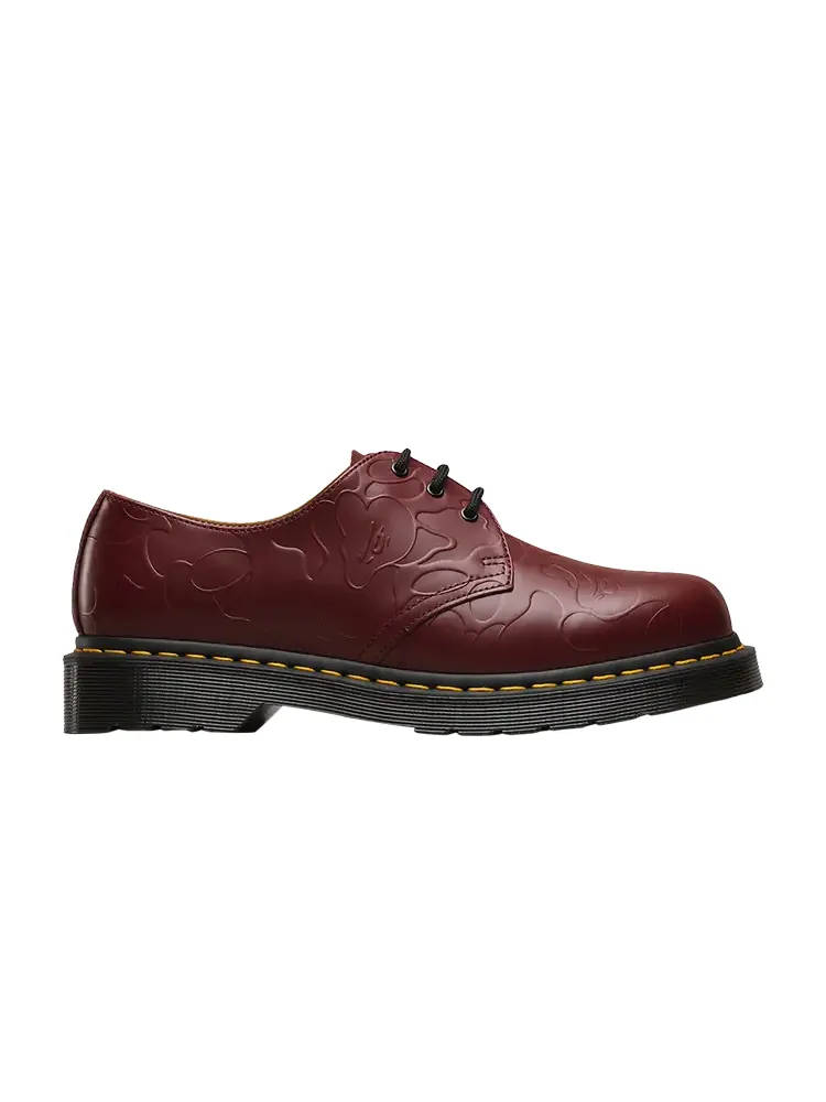Кроссовки Dr. Martens A Bathing Ape x Emboss 1461 'Camo' — изображение 1 из 1, красный