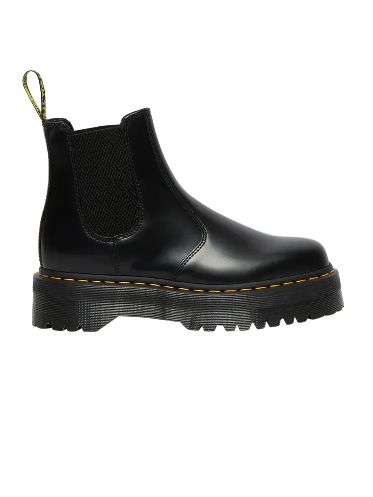 Ботинки Dr. Martens 2976 Polished Smooth Platform Chelsea Boot — изображение 1 из 1, черный