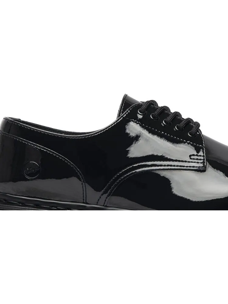 Ботинки мужские Dr. Martens Fragment Design низкие лакированные — изображение 2 из 8, черный