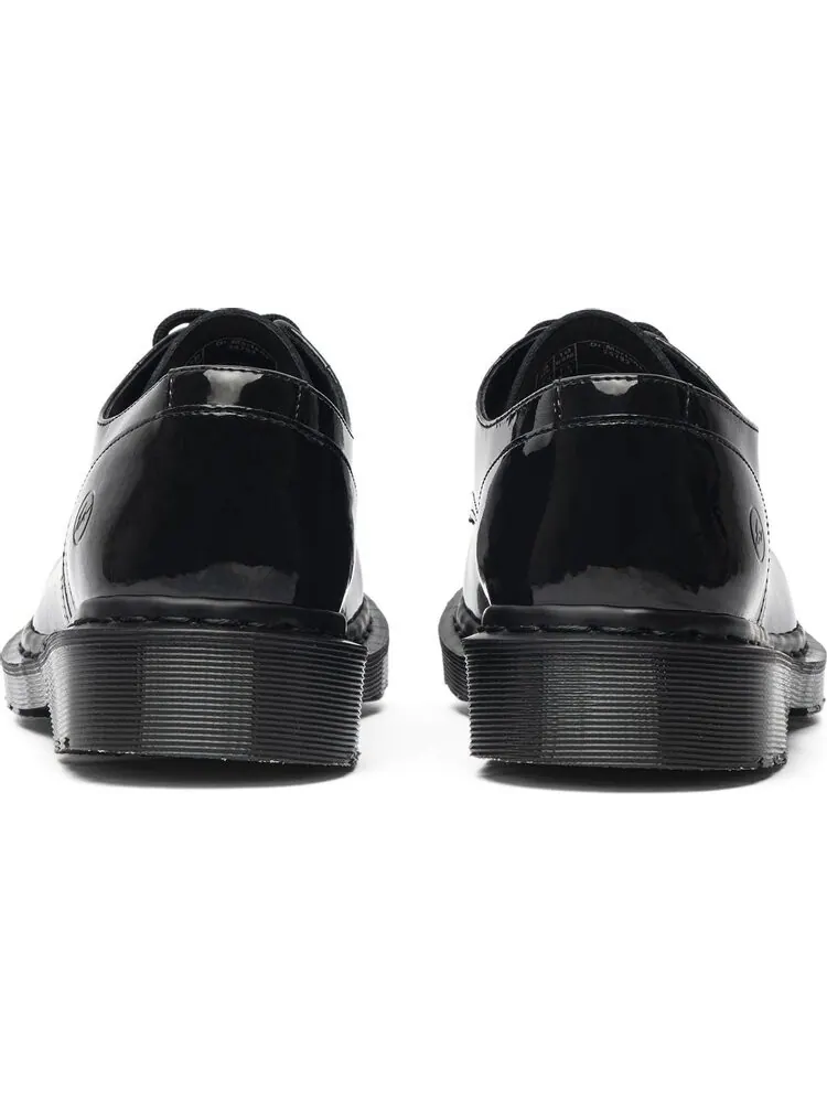 Ботинки мужские Dr. Martens Fragment Design низкие лакированные — изображение 6 из 8, черный