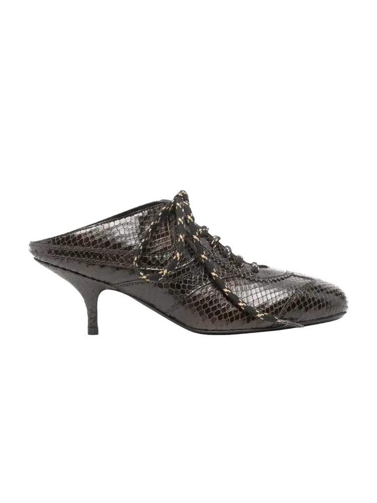 Кроссовки Dries Van Noten Wmns Lace Up Heel — коричневый