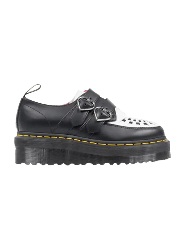 Кроссовки Dr. Martens Lazy Oaf x Buckle Creeper Low 'Black White' — изображение 1 из 1, черный