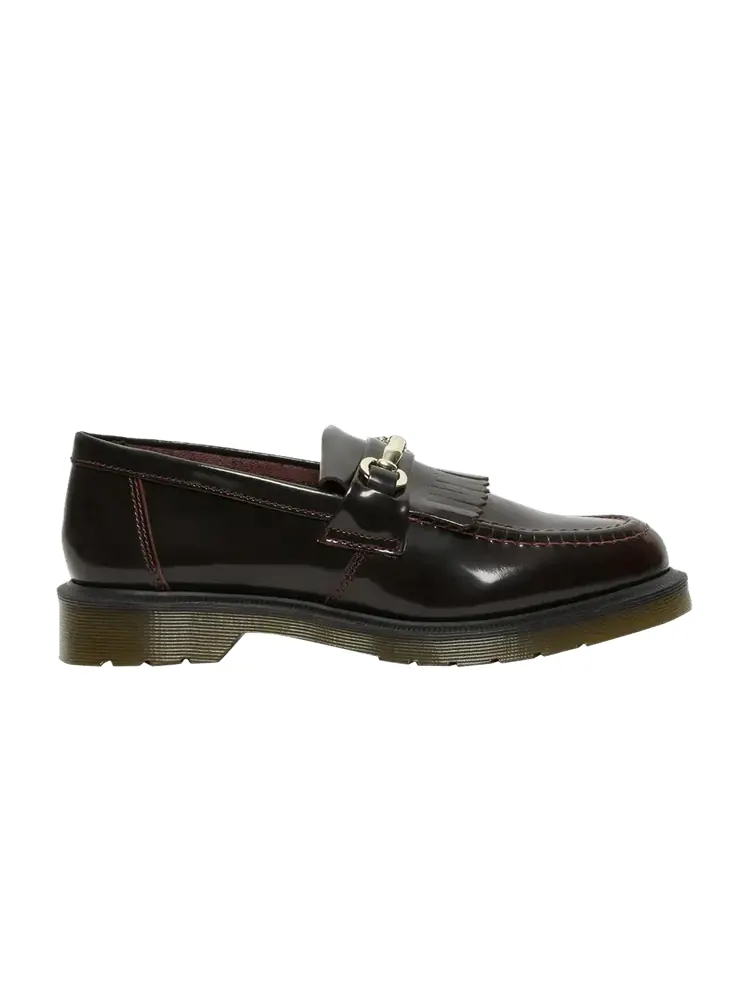 Кроссовки Dr. Martens Adrian Snaffle Smooth Leather Kiltie Loafer — изображение 1 из 1, красный