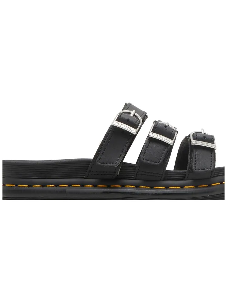 Шлепанцы женские Dr. Martens Blaire Slide Black Hydro — изображение 2 из 4, черный