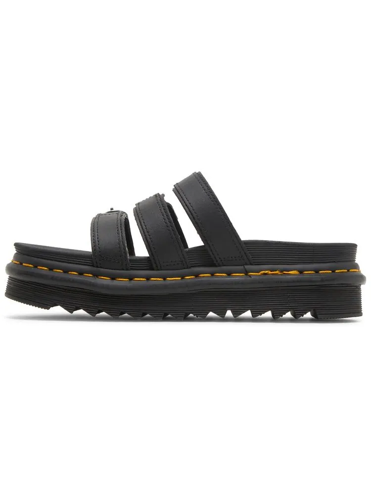 Шлепанцы женские Dr. Martens Blaire Slide Black Hydro — изображение 3 из 4, черный