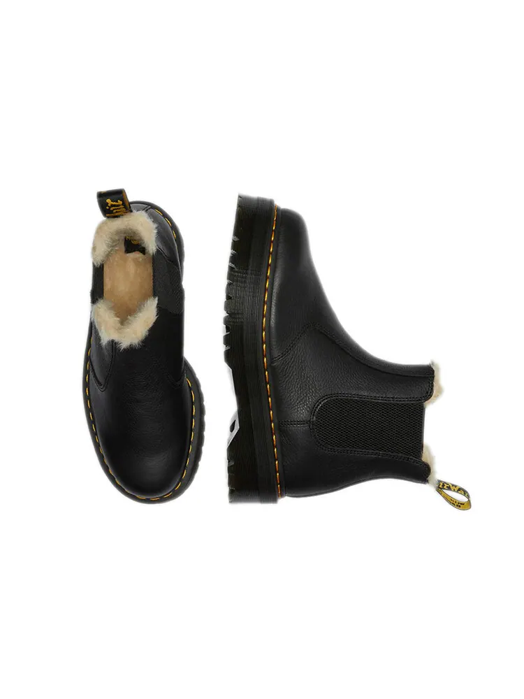 Ботинки Dr. Martens 2976 Faux Fur Lined Platform Chelsea — изображение 3 из 5, черный