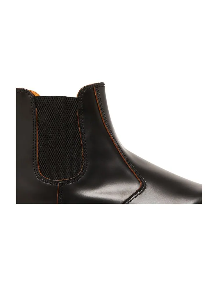 Кроссовки Dr. Martens 2976 Vintage Chelsea 'Black Quilon', кожаные — изображение 2 из 8, черный