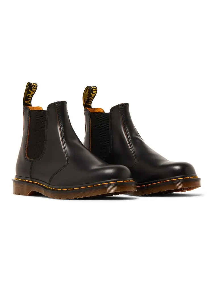 Кроссовки Dr. Martens 2976 Vintage Chelsea 'Black Quilon', кожаные — изображение 8 из 8, черный