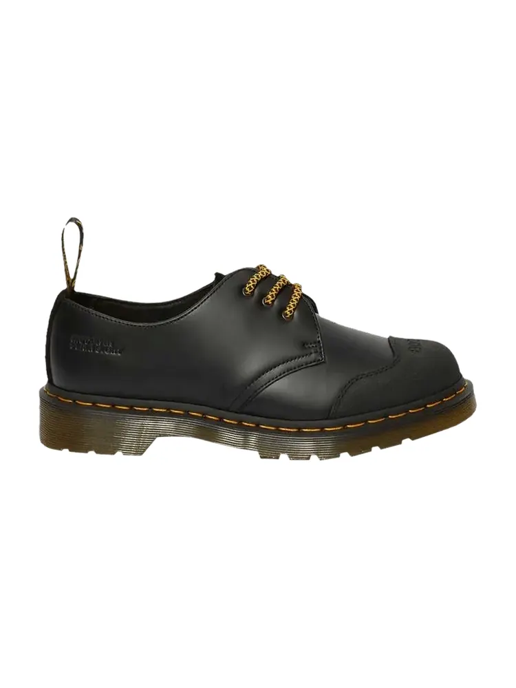 Кроссовки Dr. Martens Bodega x 1461 Smooth TecTuff 'Black' — изображение 1 из 1, черный