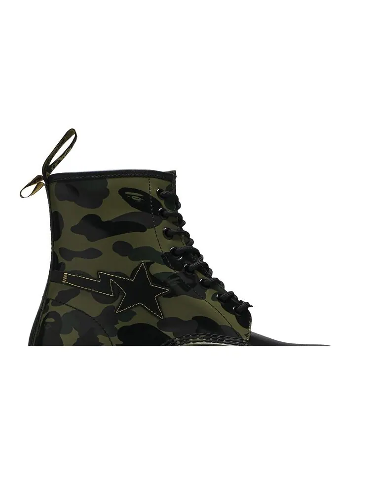 Ботинки Dr. Martens A Bathing Ape x 1460 Zip Camo — изображение 2 из 6, коричневый