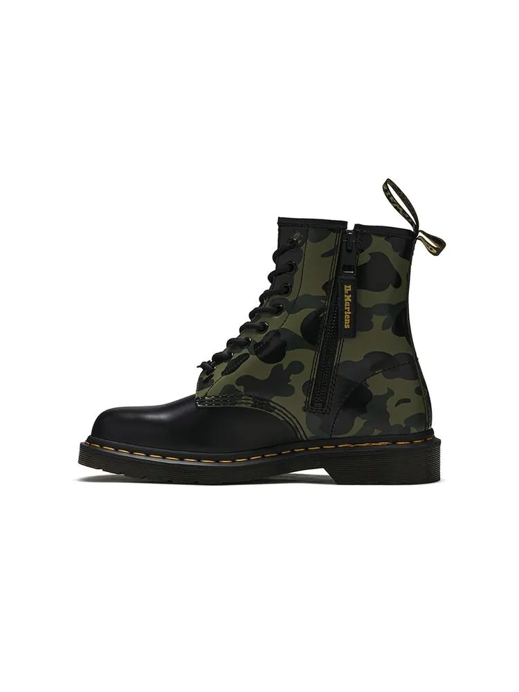 Ботинки Dr. Martens A Bathing Ape x 1460 Zip Camo — изображение 3 из 6, коричневый