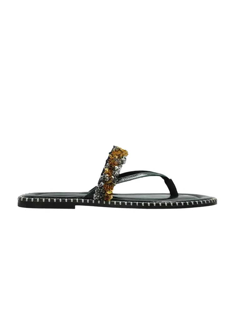 Женские кожаные сандалии Dries Van Noten