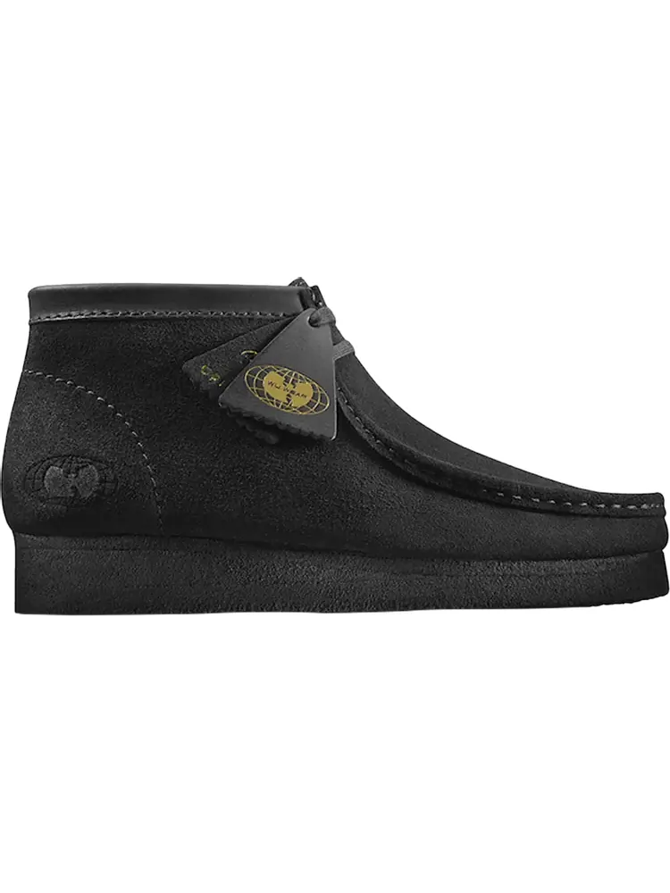 Кроссовки Clarks Wu Wear x Wallabee Black — изображение 1 из 1, черный