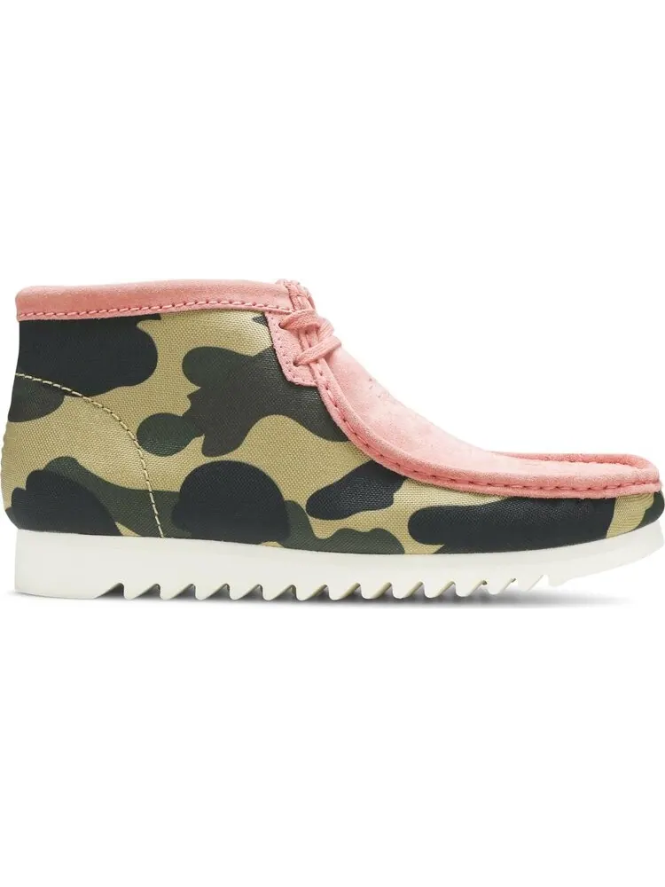 Кроссовки Clarks A Bathing Ape x Wallabee Coral Combi — изображение 1 из 8, мульти