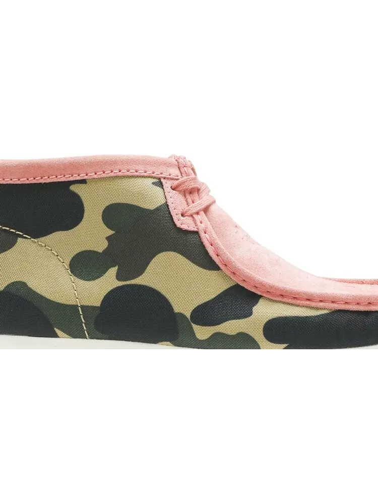 Кроссовки Clarks A Bathing Ape x Wallabee Coral Combi — изображение 2 из 8, мульти