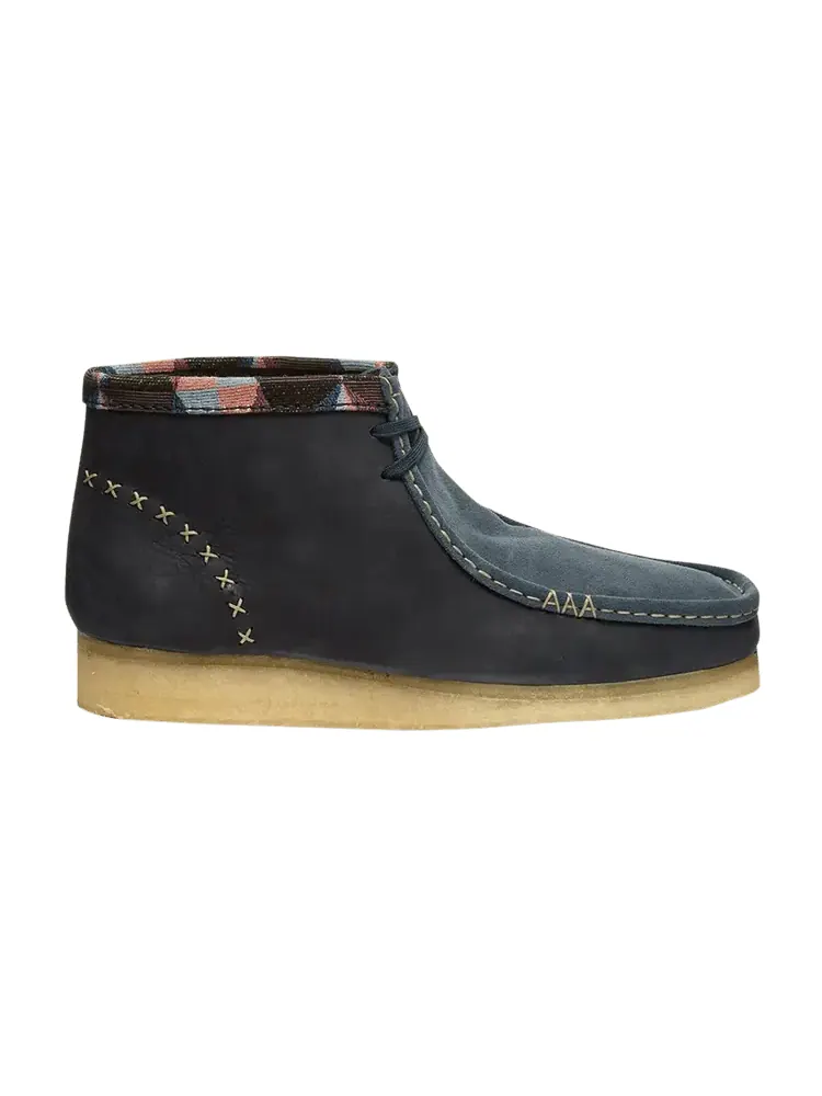 Ботинки Clarks x Wallabee Boot Artisan Craft Pack — изображение 1 из 1, синий