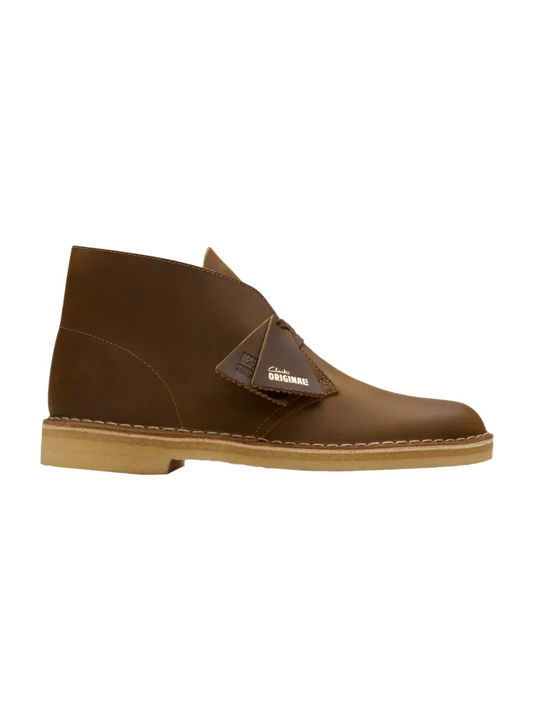 Ботинки Clarks Desert Boot Beeswax Leather — изображение 1 из 1, бежевый