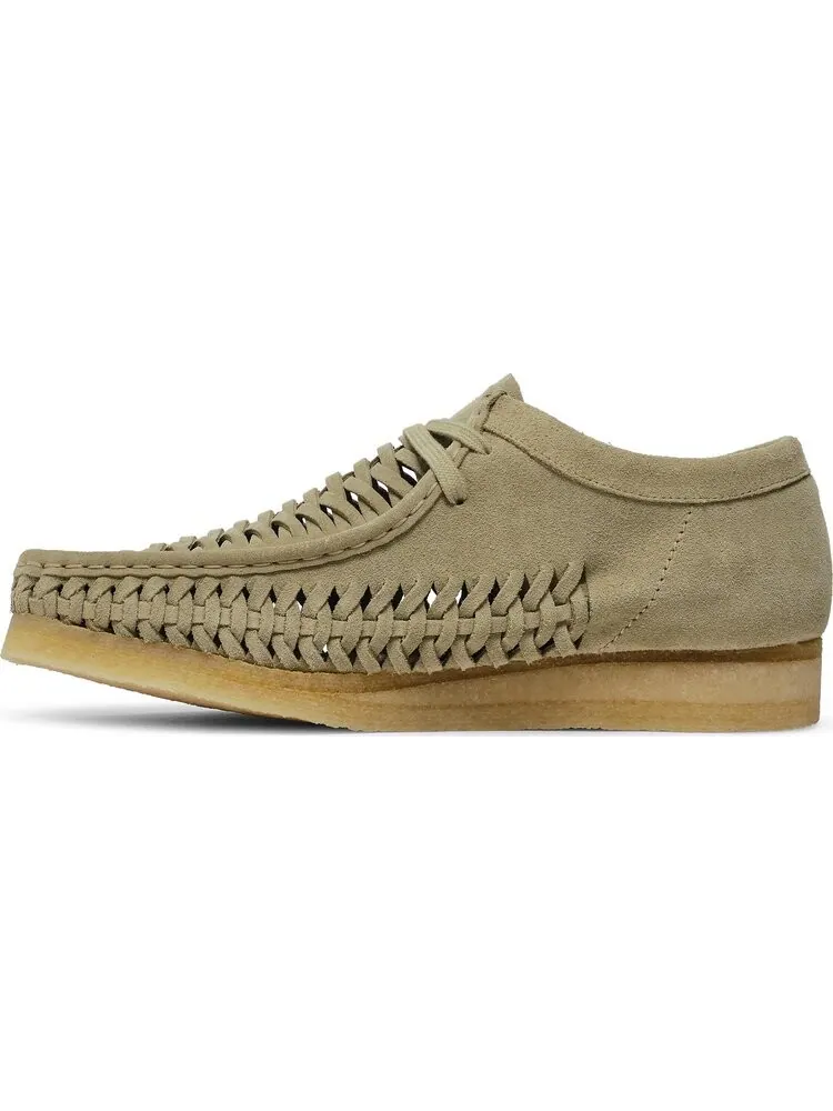 Кроссовки Clarks Supreme x Woven Wallabee Tan — изображение 3 из 8, загар
