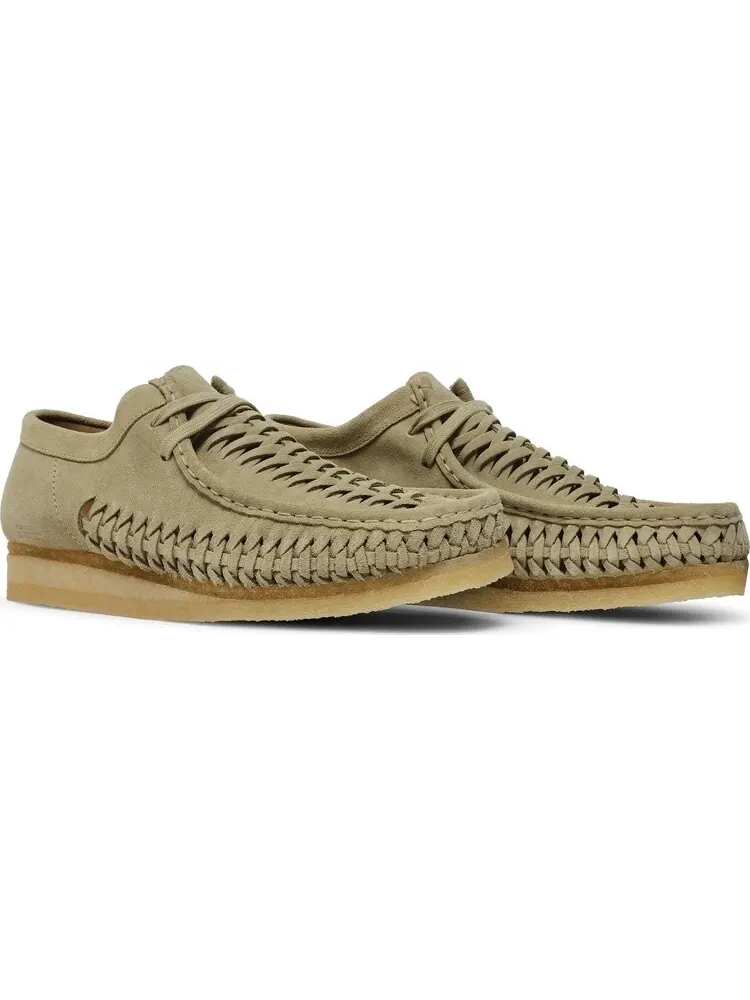 Кроссовки Clarks Supreme x Woven Wallabee Tan — изображение 8 из 8, загар