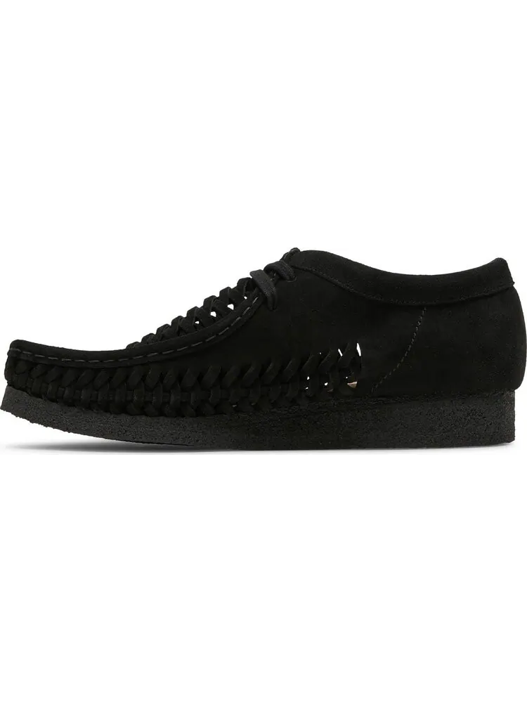 Кроссовки Clarks Supreme x Woven Wallabee Black — изображение 3 из 8, черный