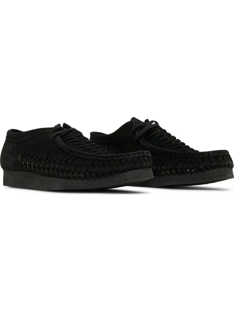 Кроссовки Clarks Supreme x Woven Wallabee Black — изображение 8 из 8, черный