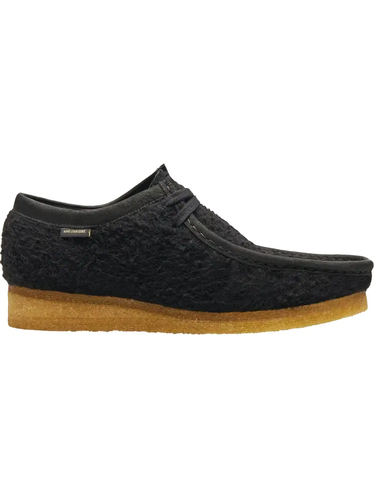 Кроссовки Clarks Aimé Leon Dore x Wallabee Casentino Wool Black — изображение 1 из 1, черный