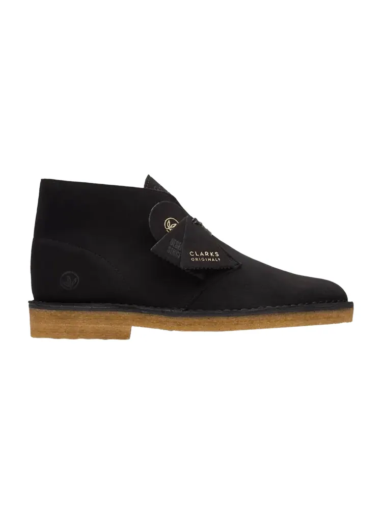 Ботинки Clarks Desert Boot Vegan 'Black' — изображение 1 из 1, черный