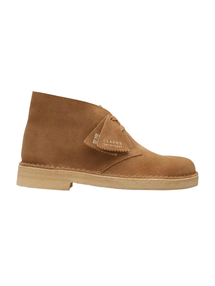 Ботинки женские Clarks Desert замшевые — изображение 1 из 1, темно-песочный