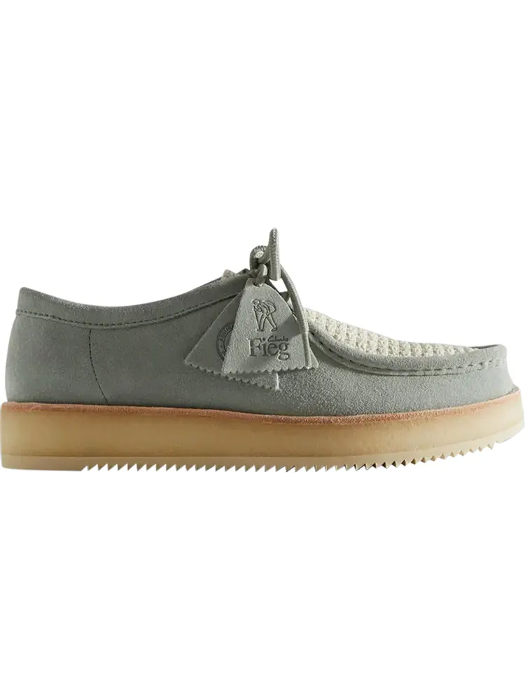 Кроссовки Clarks Ronnie Fieg x 8th Street Rossendale 2 'Pale Green' — изображение 1 из 1, зеленый