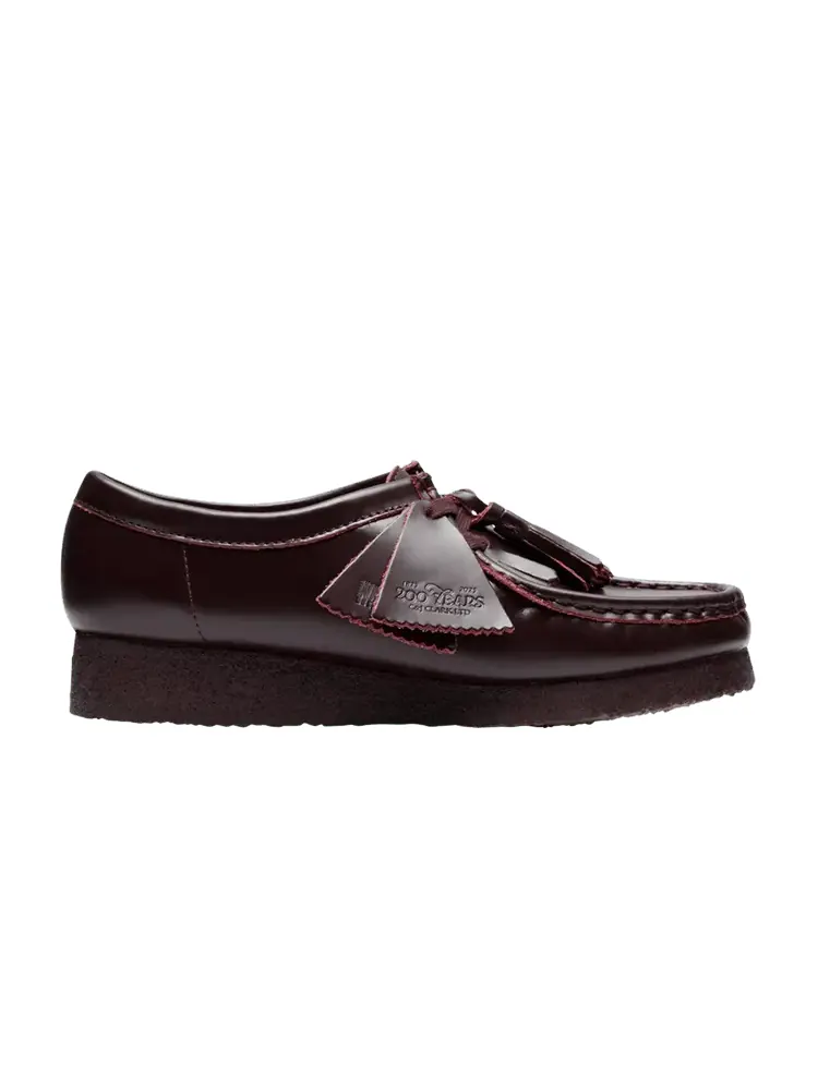 Кроссовки Clarks Wmns Wallabee Somerset Nights Pack - Purple Grape — изображение 1 из 1, фиолетовый