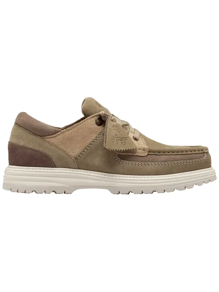 Кроссовки Clarks 8th Street Sunderland 'Khaki Combi', замша — изображение 1 из 1, загар