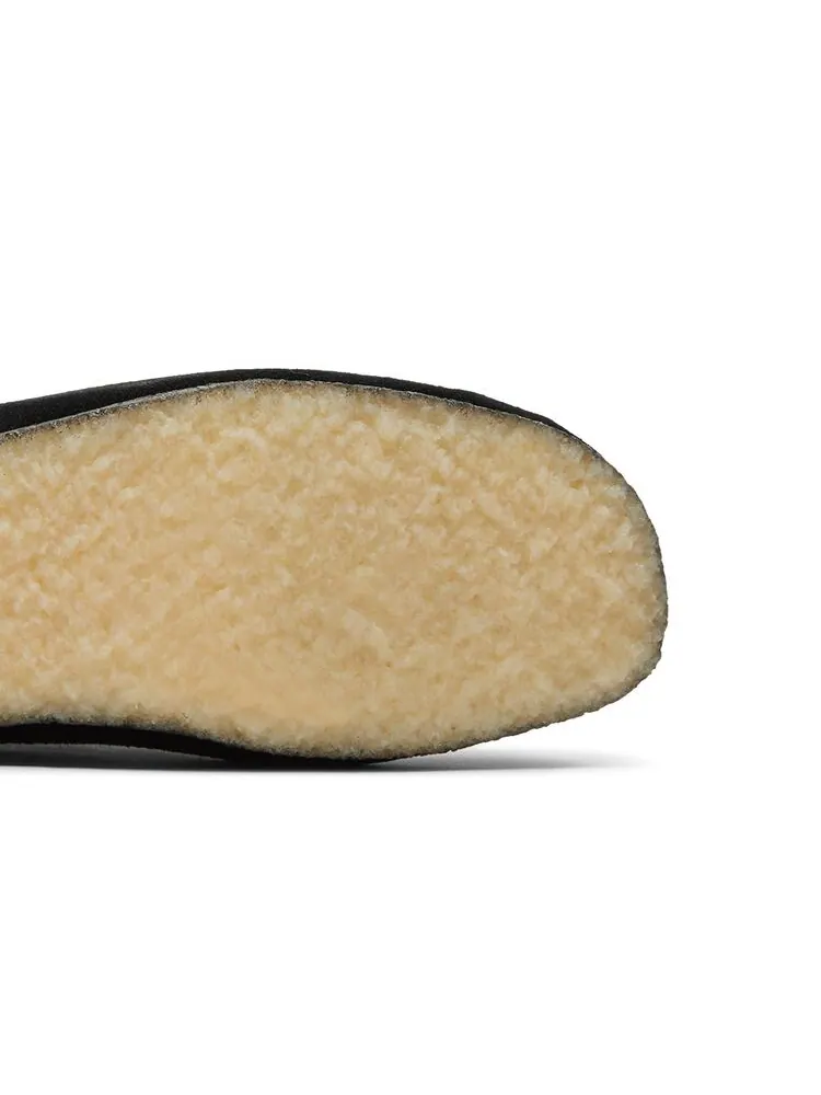 Кроссовки Clarks Wallabee Black, замша — изображение 5 из 6, черный