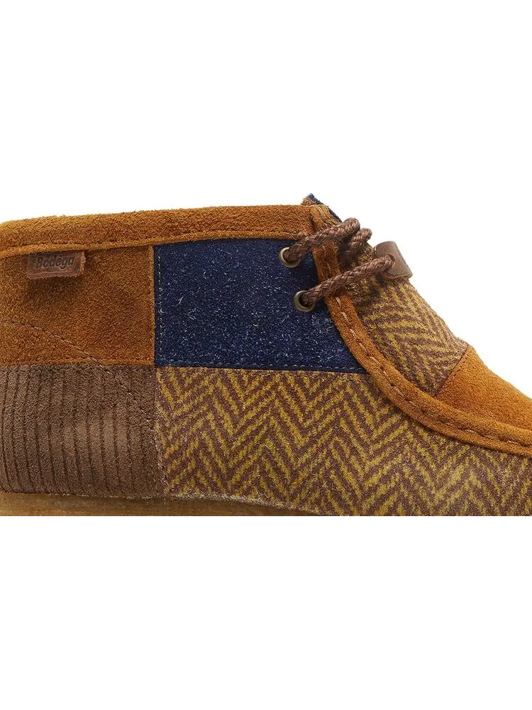 Кроссовки Clarks Bodega x Wallabee 2.0 Heritage Patchwork — изображение 2 из 8, коричневый