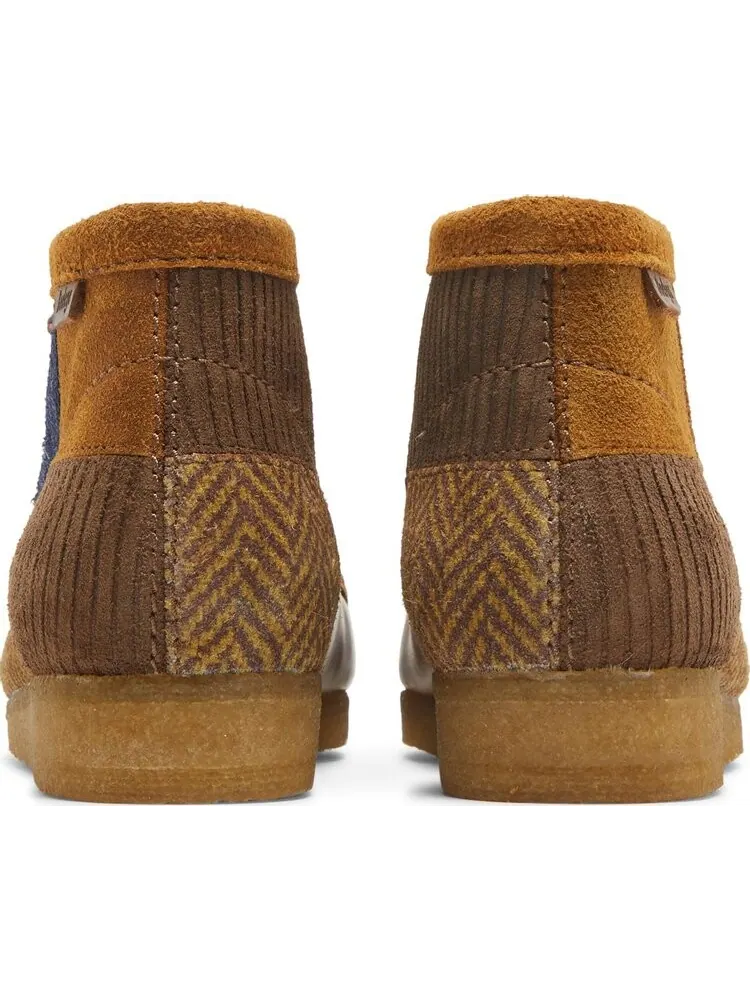 Кроссовки Clarks Bodega x Wallabee 2.0 Heritage Patchwork — изображение 6 из 8, коричневый