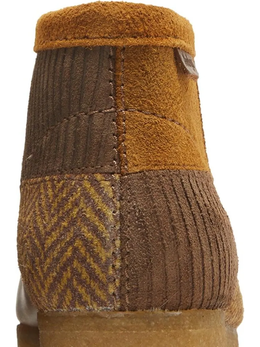 Кроссовки Clarks Bodega x Wallabee 2.0 Heritage Patchwork — изображение 7 из 8, коричневый