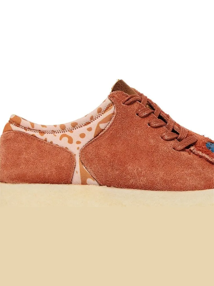 Кроссовки Clarks Salehe Bembury x Mud Moss Lugger Cupsole Masala Orange — изображение 2 из 8, оранжевый