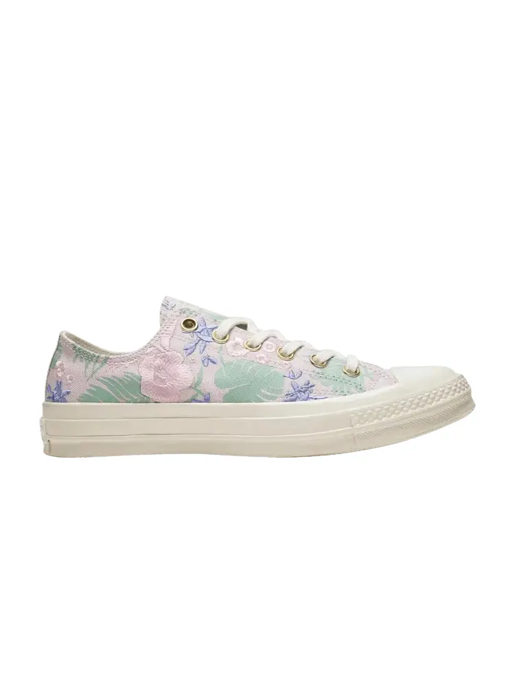 Кроссовки Converse Chuck Taylor All Star 70 Low GS 'Floral - Barely Rose' — изображение 1 из 1, розовый