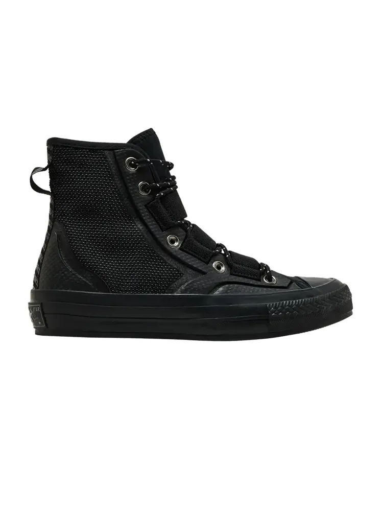 Кроссовки Converse Chuck 70 Tech Hiker High 'Triple Black' — изображение 1 из 1, черный/черный/черный