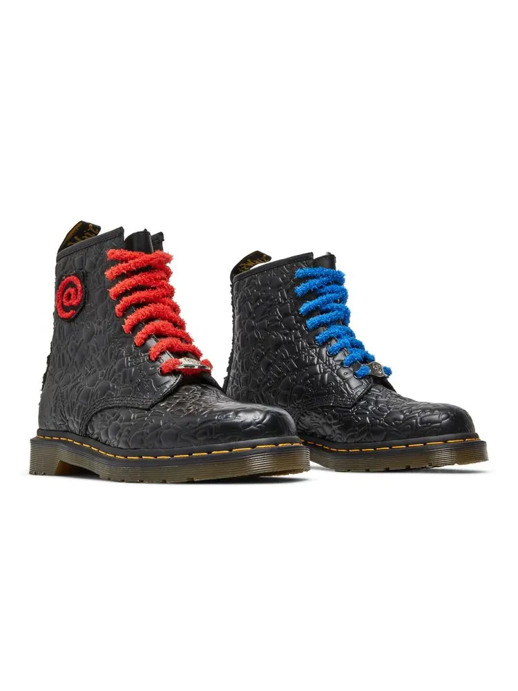 Кроссовки Dr. Martens Medicom Toy x 1460 'BerBrick', кожаные — изображение 8 из 8, черный