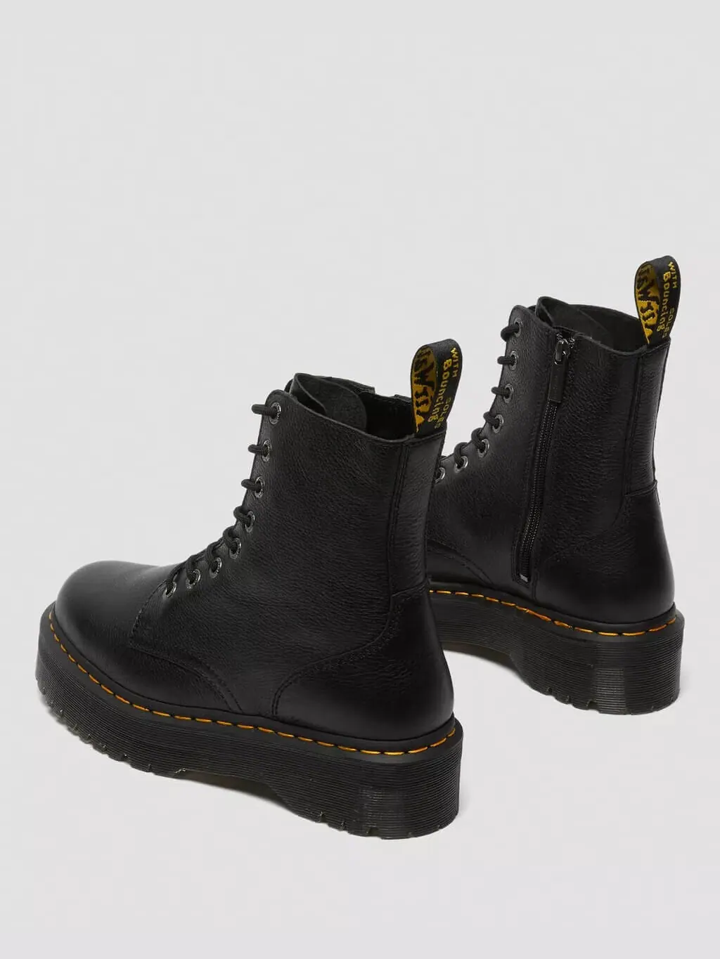 Ботинки женские Dr. Martens Jadon III высокие на платформе — изображение 4 из 9, черный