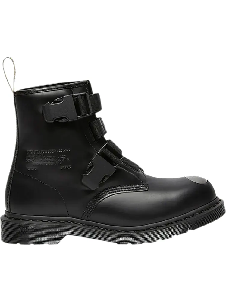 Ботинки мужские Dr. Martens WTAPS высокие, кожаные — изображение 1 из 1, черный