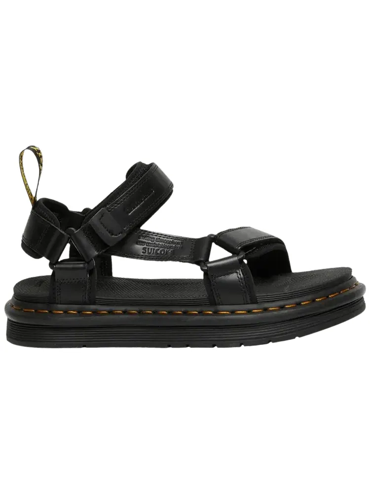 Сандалии Dr. Martens Suicoke x Wmns Depa Leather Strap Sandals 'Black' — изображение 1 из 1, черный